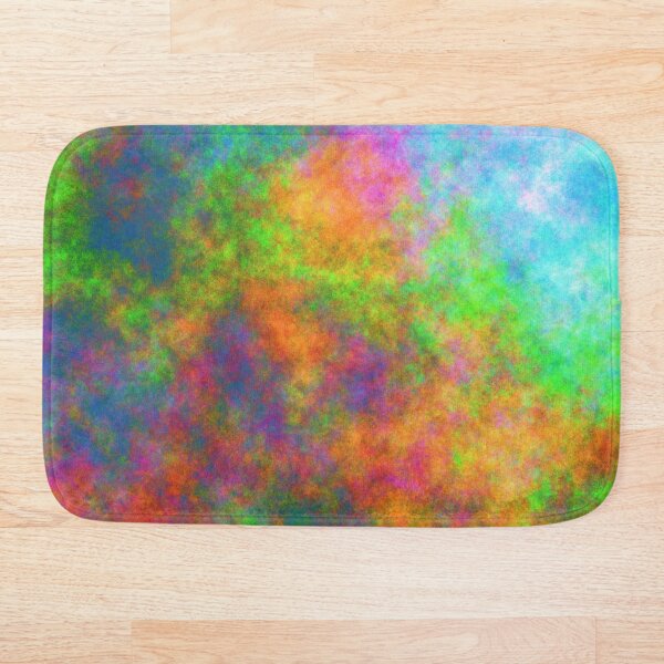 Abstraction of underwater forest Bath Mat