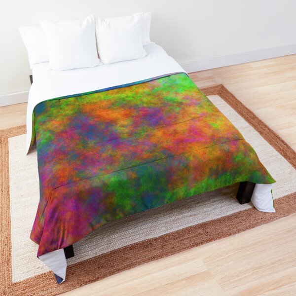 Abstraction of underwater forest Comforter