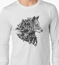 Wolf Profile Long Sleeve T-Shirt