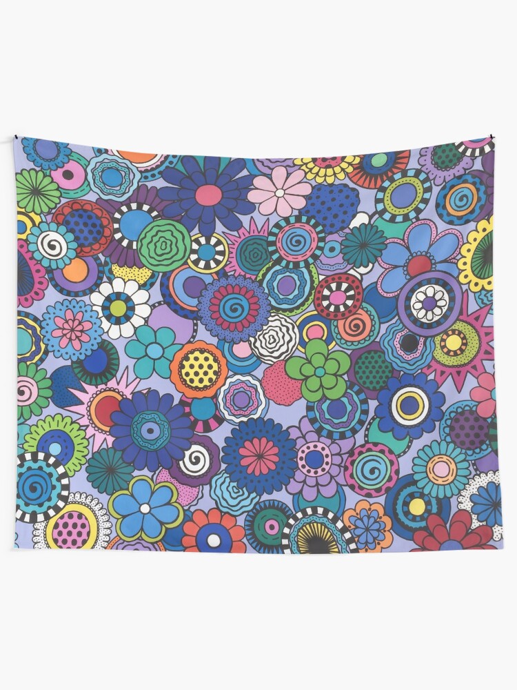 Alternate view of Time to Bloom Tapestry