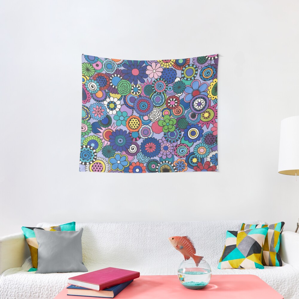Time to Bloom Tapestry