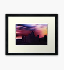 Downton Abbey Dusk Framed Print