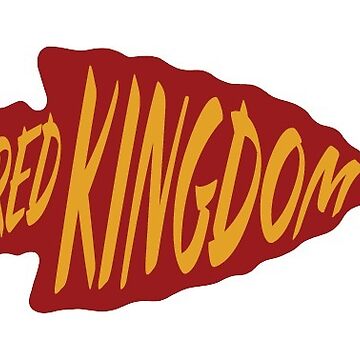 Red Kingdom Arrowhead Sticker for Sale by alexiahope6867