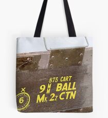 9 mm Ammo Box Tote Bag