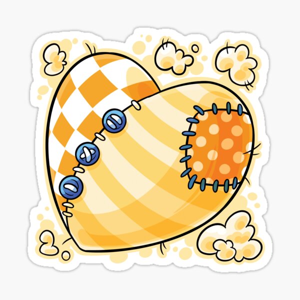 Full Soft Heart Sticker