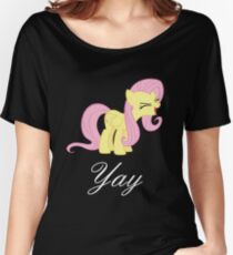 Fluttershy yay Women's Relaxed Fit T-Shirt