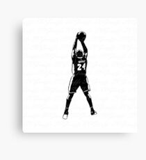 Kobe 24 Basketball Canvas Print