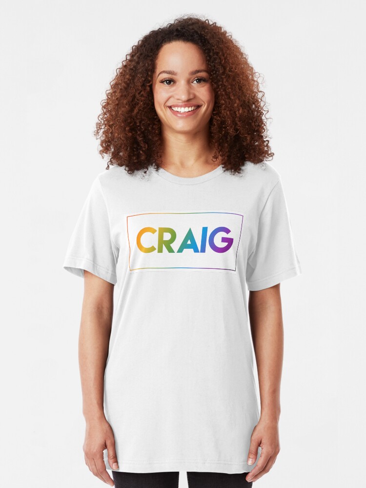 Alternate view of Craig - Pride Edition Slim Fit T-Shirt
