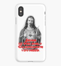 John is the only Carpenter you need. iPhone Case