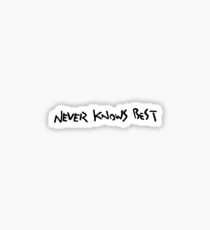 FLCL- Never Knows Best Sticker