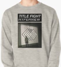 Title Fight Hyperview Album Cover Design Pullover Sweatshirt
