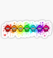 Splatterhouse - RAINBOW INK Sticker