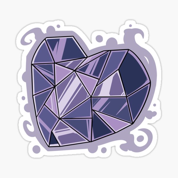 Full Corrupted Heart Sticker