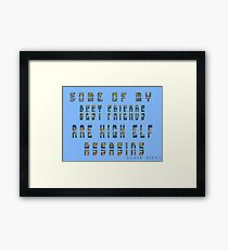 Best Friends Framed Print