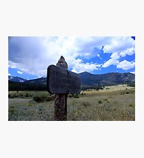 Backcountry Photographic Print