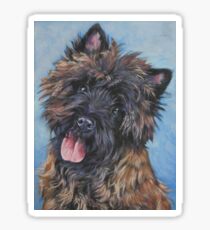 Cairn Terrier Fine Art Painting Sticker