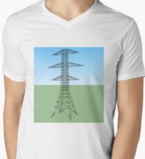 Pylon Men's V-Neck T-Shirt