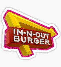 In n out burger Sticker
