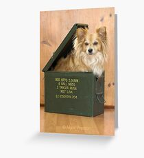 Blonde Bombshell Greeting Card