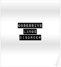 Obsessive Lange Disorder Poster