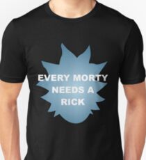 Camiseta unisex Cada morty necesita un rick