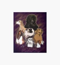 For The Love Of Pure Bred Dogs Art Board Print