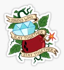Slay Together, Stay Together - Gotham City Sirens Clean Sticker