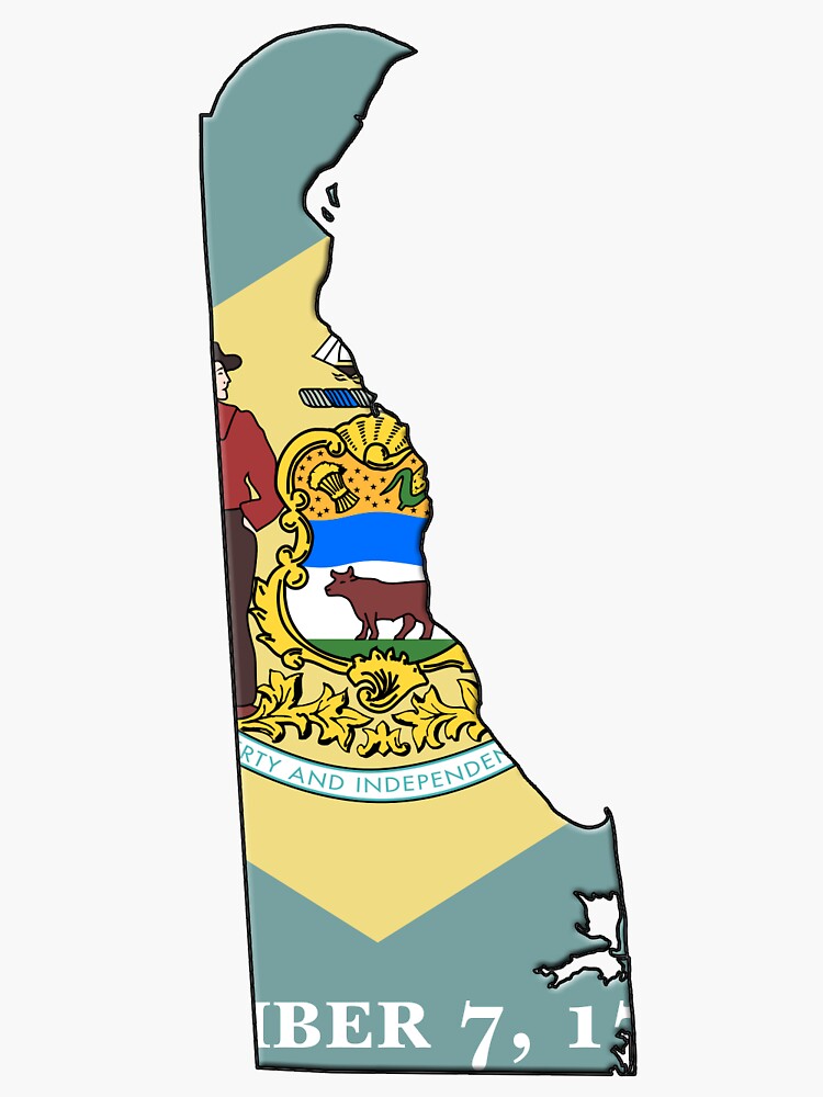 Delaware State Flag Coloring Page Free Printable - vrogue.co