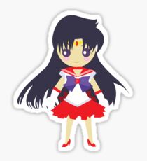 Chibi - Sailor Mars Sticker