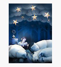 She Reads Them to Sleep Photographic Print