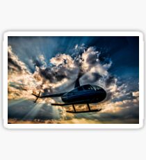 Helicopter Sticker