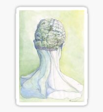 "Il Cervello Verde" Sticker