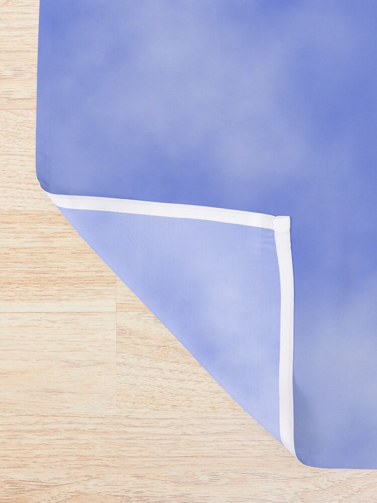 Alternate view of Blue sky background with clouds. Shower Curtain