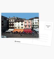 "Shops - Lugano, Switzerland" Postcards