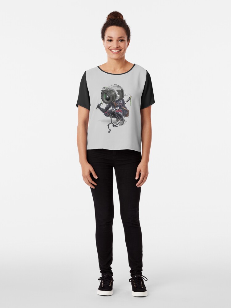Alternate view of Pentax K5 Silver Samurai Chiffon Top