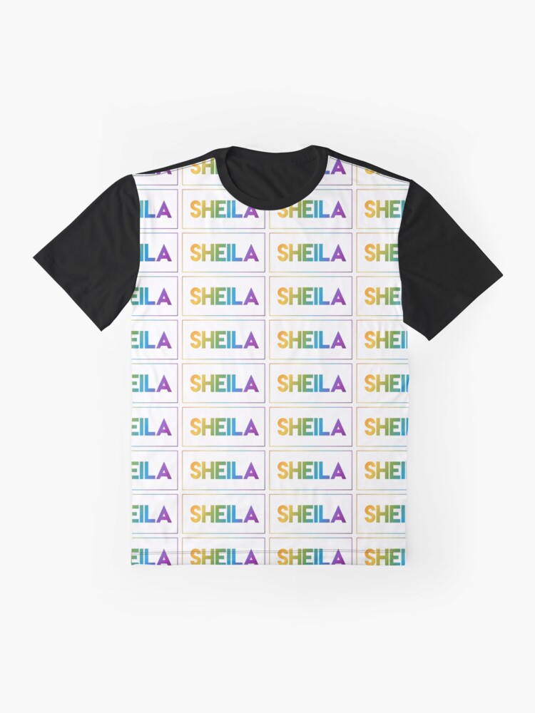 Alternate view of Sheila - Pride Edition Graphic T-Shirt