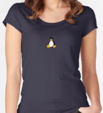 Tux the Penguin Women's Fitted Scoop T-Shirt