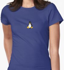 Tux the Penguin Women's Fitted T-Shirt