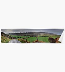 Panorama of Donegal Ireland Poster