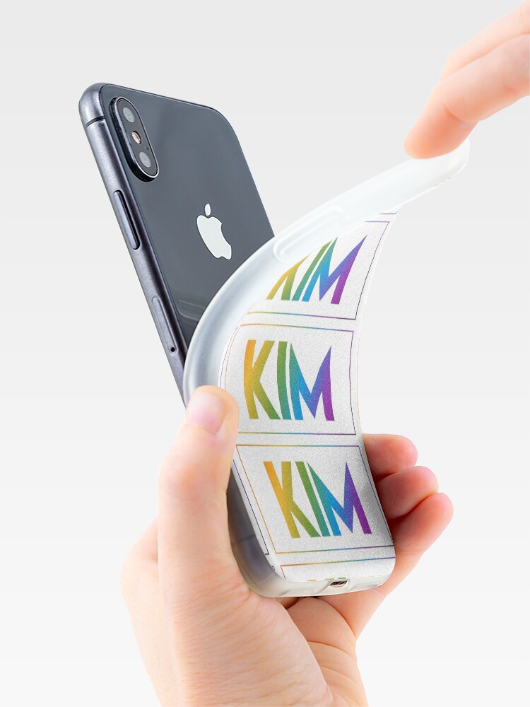 Alternate view of Kim - Pride Edition iPhone Case & Cover