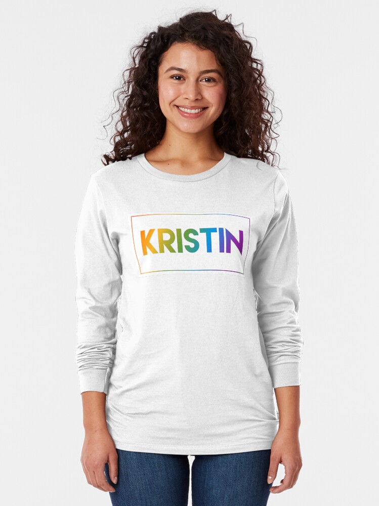 Alternate view of Kristin - Pride Edition Long Sleeve T-Shirt