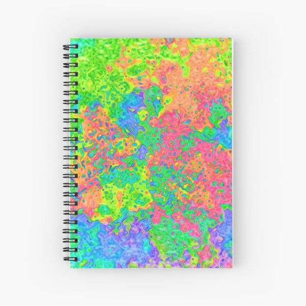 Abstract pattern Spiral Notebook
