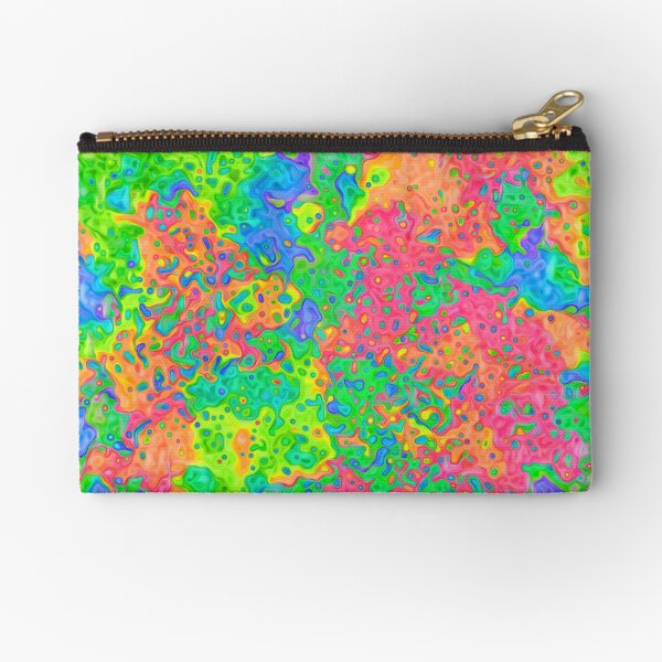 Abstract pattern Zipper Pouch
