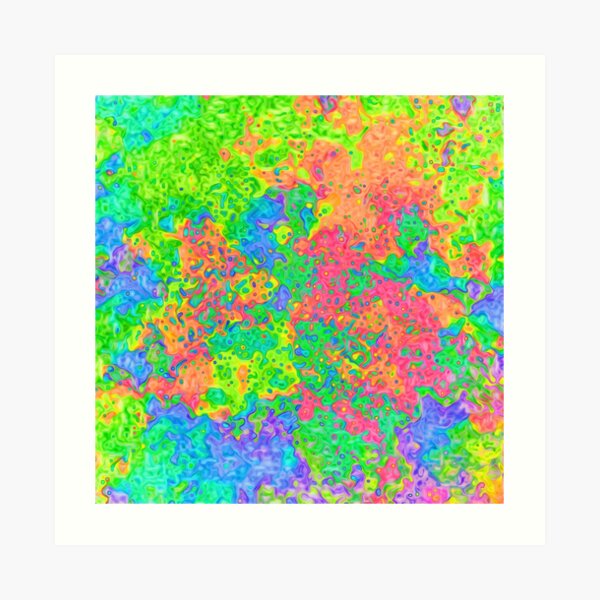 Abstract pattern Art Print