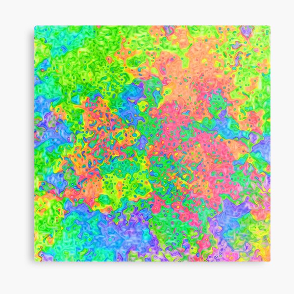 Abstract pattern Metal Print