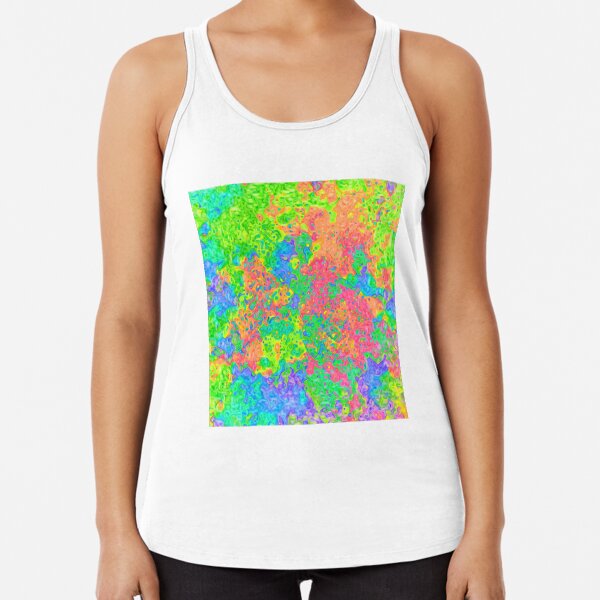 Abstract pattern Racerback Tank Top