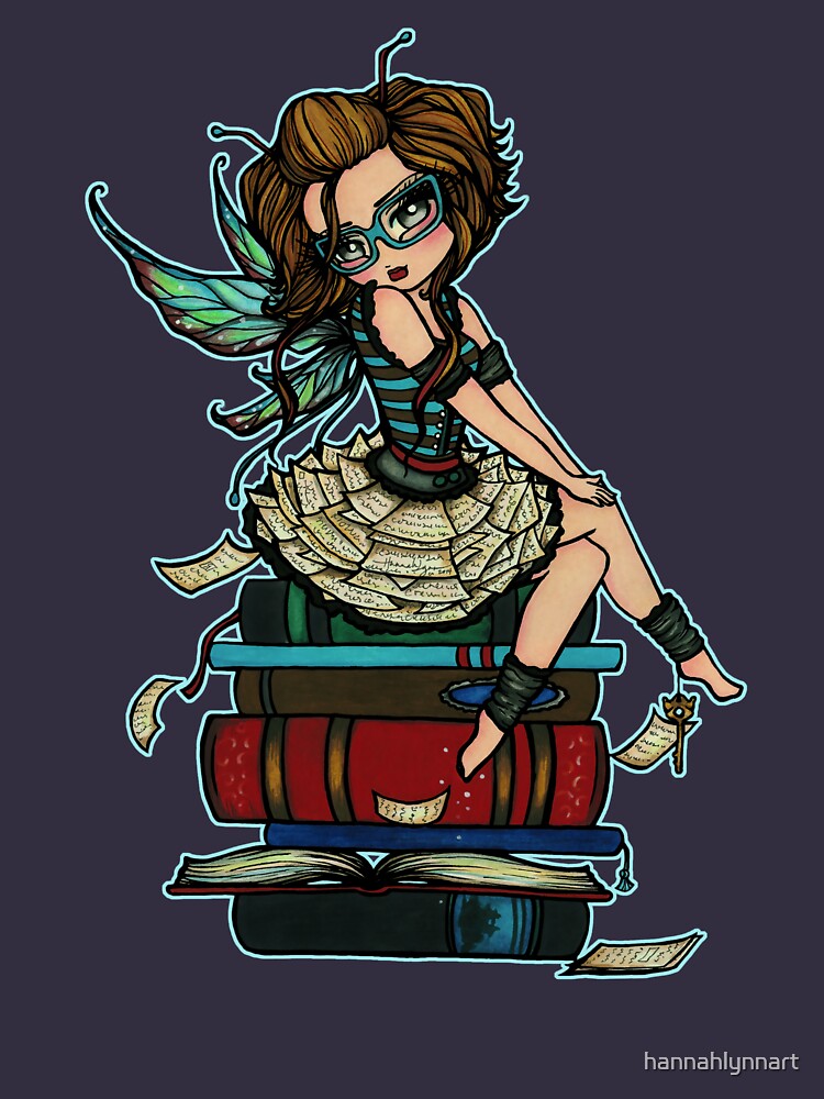 Library Fairy by hannahlynnart