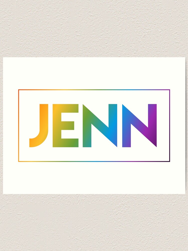 Alternate view of Jenn - Pride Edition Art Print