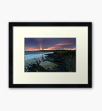 garretstown sunset Framed Print