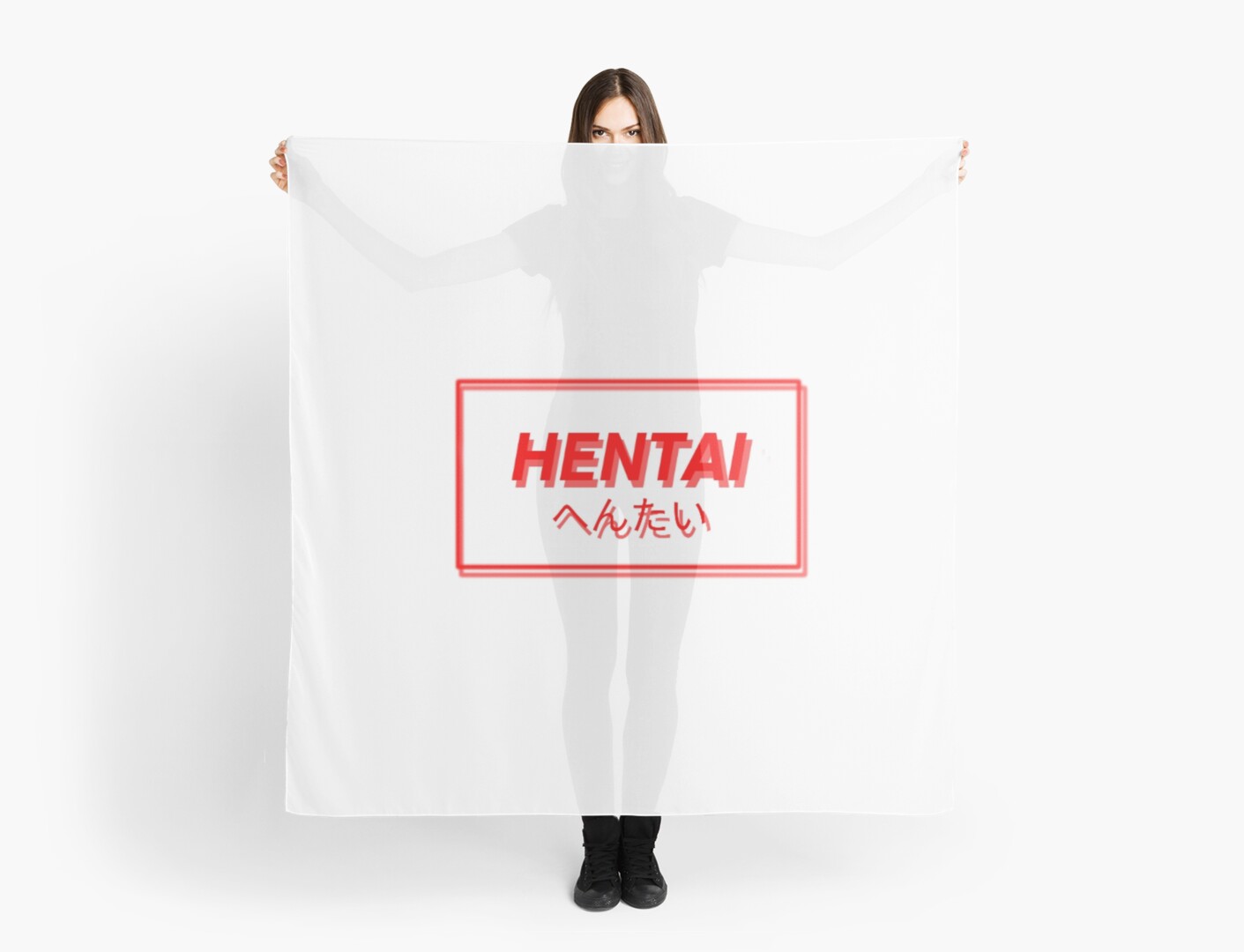 Hentai Scarf By Roachgod Redbubble